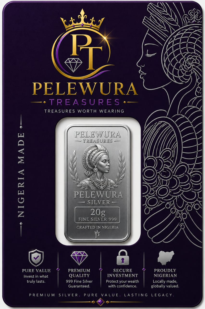 Pelewura Treasures silver bullion